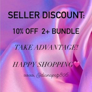 SELLER DISCOUNT! BUNDLE & SAVE🤍